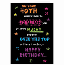 I've already alerted your doctor. Funny 40th Birthday Cards Awesome Funny 40th Birthday Card Quotes Unique Retro B Funny 40th Birthday Quotes 40th Birthday Quotes Funny 40th Birthday Wishes