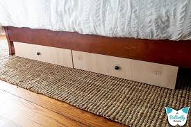 Diy Under The Bed Storage Drawer Plans A Butterfly House