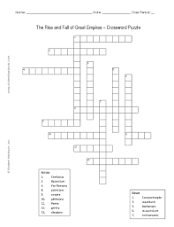 And fall 10 should be installed along the path from. The Rise And Fall Of Great Empires Crossword Puzzle Answer Key Fill Online Printable Fillable Blank Pdffiller
