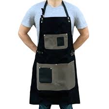 Custom sizing ensures your cover fits snug & secure. Bbq Butler Grilling Apron Premium Waxed Canvas Apron Deluxe Leather Black Grey Walmart Com Walmart Com