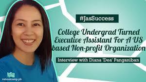 Undergrad To Executive Assistant For US based Non-profit Org