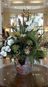 Big And Bold Silk Flower Arrangements Tropical Floral Arrangements Flower Arrangements Diy Christmas Flower Arrangements