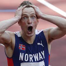 In july 2021, he broke the . Karsten Warholm Smashes 400m Hurdles World Record In One Of Greatest Races In History Tokyo Olympic Games 2020 The Guardian