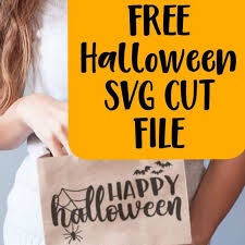 Free svg image & icon. Free Happy Halloween Spider Web Bat Svg Cut File Cutting For Business