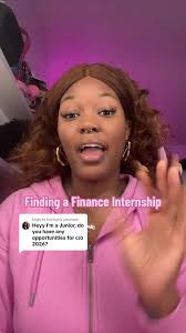 How to Get A Finance Internship