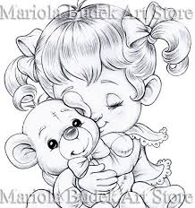 This beautiful, handmade drawing is ready to be printed on your favourite paper. Teddy Bear Mariola Budek Coloring Page Printable Adult Etsy Artofit