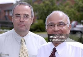 Art Cunningham, left, and Joseph Abraham, Grace Bible Fellowship... News  Photo