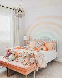 A Rainbow Room Every Little Girls Dream Toddler Girl Room Big Girl Bedrooms Kid Room Decor