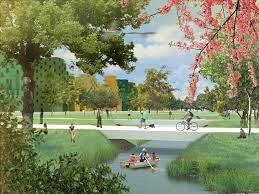 A bird's eye view of some of hyde park and kensington gardens, a combined 630 acres of green space waiting for you to explore. Mvrdv Hyde Park
