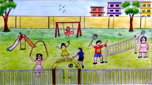 Maybe you would like to learn more about one of these? Easy Children Park Drawing For Kids Novocom Top
