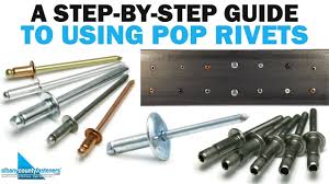 A rivet gun is also known to all as a pneumatic hammer. A Step By Step Guide On How To Use Pop Rivets Fasteners 101 Youtube