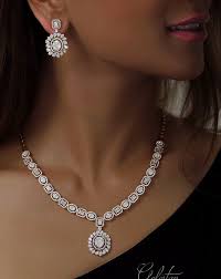 Uncut Diamond Jewellery Designs Malabar Gold With Price Without American Diamond Jeweller Diamond Necklace Designs Diamond Jewelry Designs Diamond Necklace Set