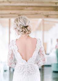 Rustic Chic South African Wedding Backless Wedding Dress Elegant Wedding Hair Wedding Dresses