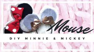 Wenn dir „minnie maus halloween gefällt, gefallen dir vielleicht auch diese ideen. Diy Disney Mickey Und Minnie Mouse Ohren Youtube