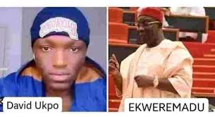 SOME LITTLE DETAILS YOU DID NOT KNOW ABOUT IN THE EKWEREMADU CASE By Emeka  Ugwuonye, Esquire David Ukpo Nwamini is the 21-year old Lagos street hawker  who was to give his kidney