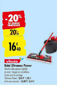 Offre Balai Pulverisateur Spray Clean Vileda Chez Lidl