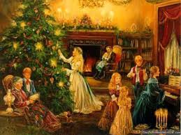 Victorian Christmas Wallpapers Wallpaper Cave Many christmas traditions popular today arose during queen victoria and prince albert's reign over england in the 1800s. victorian christmas wallpapers