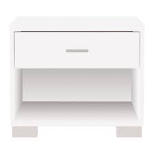Mid century & modern nightstands with drawers. Astrid Modern White Nightstand Eurway Furniture