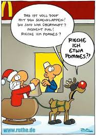 Rieche Ich Etwa Pommes Nikolaus Lustig Witze Weihnachten Weihnachtswitze