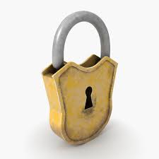 3d Model Lock Key Old Metal Rust Close Chest Rusty Keyhole Security Steel Safe Tool Protect Padlock Locker 3d Model 3dmo 3d Model Lock Model