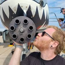 Our beloved customer Mabel pissed away this morning while getting gas.  Unfortunately, the auto shut-off