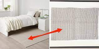 Gssslt etagere flottante chambre etageres murales ikea rangement decoration etagere murale fixation invisible lot de 3 color white amazon fr cuisine maison. A Homeowner Hacked A 10 Ikea Rug And Turned It Into A Work Of Art