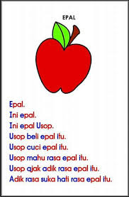 Buku ketiga berisi tentang materi latihan membaca kata dari a sampai z dan mulai diperkenalkan dengan membaca kalimat sederhana. Pin On Bahasa M