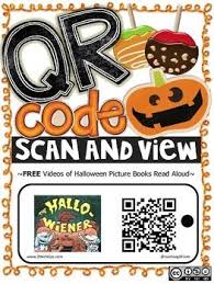 Free Qr Code Halloween Stories Qr Code Listening Centers Qr Code Books Qr Code Read Alouds