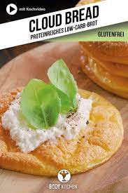 Cloud Bread Fitness Rezept Von Body Kitchen Rezept Rezepte Lebensmittel Essen Kochen Und Backen