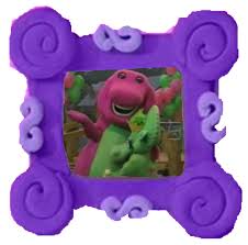 Baby Bop S Birthday Purple Frame Picture Picture Frames Frame Novelty