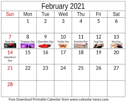 And, because our calendar is a.pdf file, you are able to edit it based on your personal preferences. February 2021 Calendar Print And Download Monthly Template