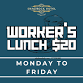 Worker's Meals — Shamrock Hotel — Shamrock Hotel event image