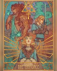 The Legend Of Zelda Breath Of The Wild Sequel Legend Of Zelda Breath Of The Wild Sequel Inspired Art Ganondorf Princess Zelda Link Triforce Power Wisdom Courage Botw 2 Thegehesqua Zelda Sfondi