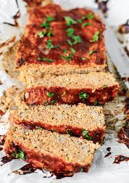 Lean meat choices (3g fat/ounce and 55 calories) beef: Super Tender Ground Turkey Meatloaf Killing Thyme