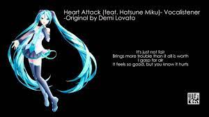 Heart Attack (feat. Hatsune Miku English V3) [Vocalistener] - Vocaloid  Cover - YouTube