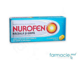 Nurofen raceală și gripă este folosit pentru tratamentul simptomatic al răcelii și gripei (incluzând durere, cefalee, febra, dureri de gat. Nurofen Raceala Si Gripa Comp Film N12