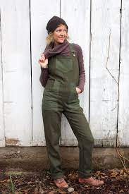 Wool Overalls Wool Jumpsuit Wool Jumper Warm By Revivallclothing Womens Wool Pants Overalls Outdoor Outfit