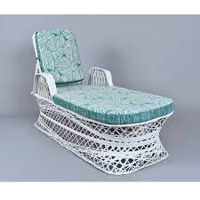 Russell Woodard Spun Fiberglass Vintage Outdoor Chaise Lounger