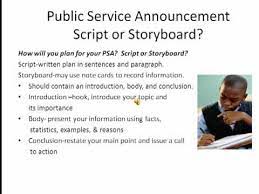 Print and you're much of the way there. Psa Script Storyboard1 Mp4 Youtube