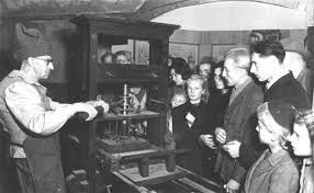 Before it, all books had to be laboriously hand copied. The First Printing Press All About History