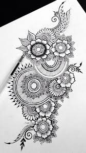 Pin By H Yuan On Just Doodle Designs And Flourishes Pen Art Doodle Mehndi Art Designs Mandala Design Art