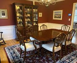 Classic Hepplewhite Mahogany Dining Room Mahogany Furniture Room Decor Home