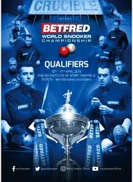 Masters snooker is here as express sport brings you the draw and schedule for the 2021 tournament. World Snooker Championship 2019 Qualifiers Round 1 Ronnie O Sullivan