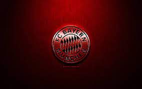 Fc Bayern Munich Golden Logo Bundesliga Red Metal Background Football Bayern Munich Fc Hd Wallpaper Peakpx