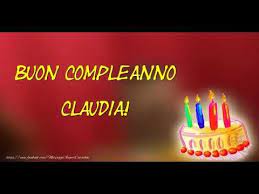 Tanti Auguri Claudia Buon Compleanno Youtube Buon Compleanno Auguri Di Buon Compleanno Buon Compleanno Amico
