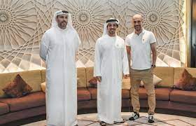 مشاهدة مباراة مانشستر سيتي اليوم. Ù…Ù†ØµÙˆØ± Ø¨Ù† Ø²Ø§ÙŠØ¯ ÙŠØ³ØªÙ‚Ø¨Ù„ Ù…Ø¯Ø±Ø¨ Ù…Ø§Ù†Ø´Ø³ØªØ± Ø³ÙŠØªÙŠ ØºÙˆØ§Ø±Ø¯ÙŠÙˆÙ„Ø§ ÙÙŠ Ø£Ø¨ÙˆØ¸Ø¨ÙŠ Ø±ÙŠØ§Ø¶Ø© Ù…Ø­Ù„ÙŠØ© Ø§Ù„Ø¥Ù…Ø§Ø±Ø§Øª Ø§Ù„ÙŠÙˆÙ…
