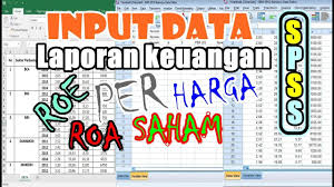 Cara Memasukkan Data Laporan Keuangan Data Sekunder Di Spss Youtube