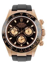 For 2017, rolex is updating its daytona line, this time with its gold models. Rolex Cosmograph Daytona Everose Gold Black Dial Oysterflex 116515ln Iconic Watches