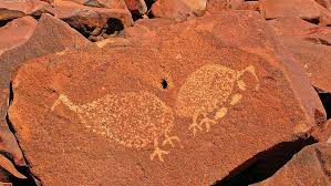 Murujuga W Australia Rock Carving Prehistoric Art Stone Art Ceramic Wall Art Tiles