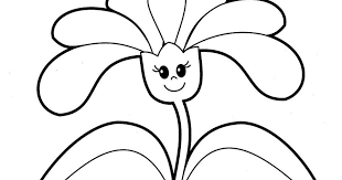 Dibujos Para Colorear De Flores Animadas Recopiladas De La Web Flores Animadas Dibujos Flores